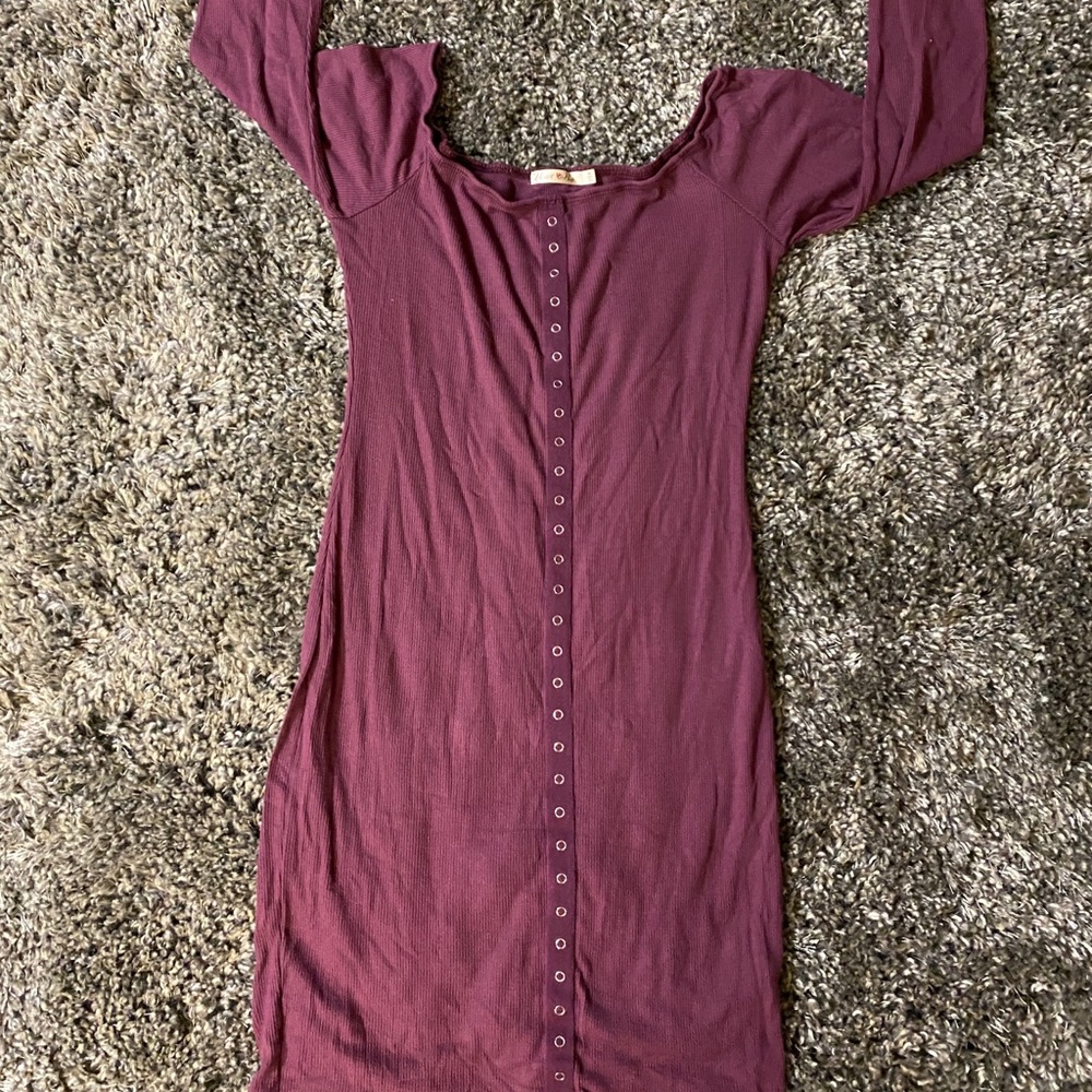 OFF SHOULDER MIDI DRESS